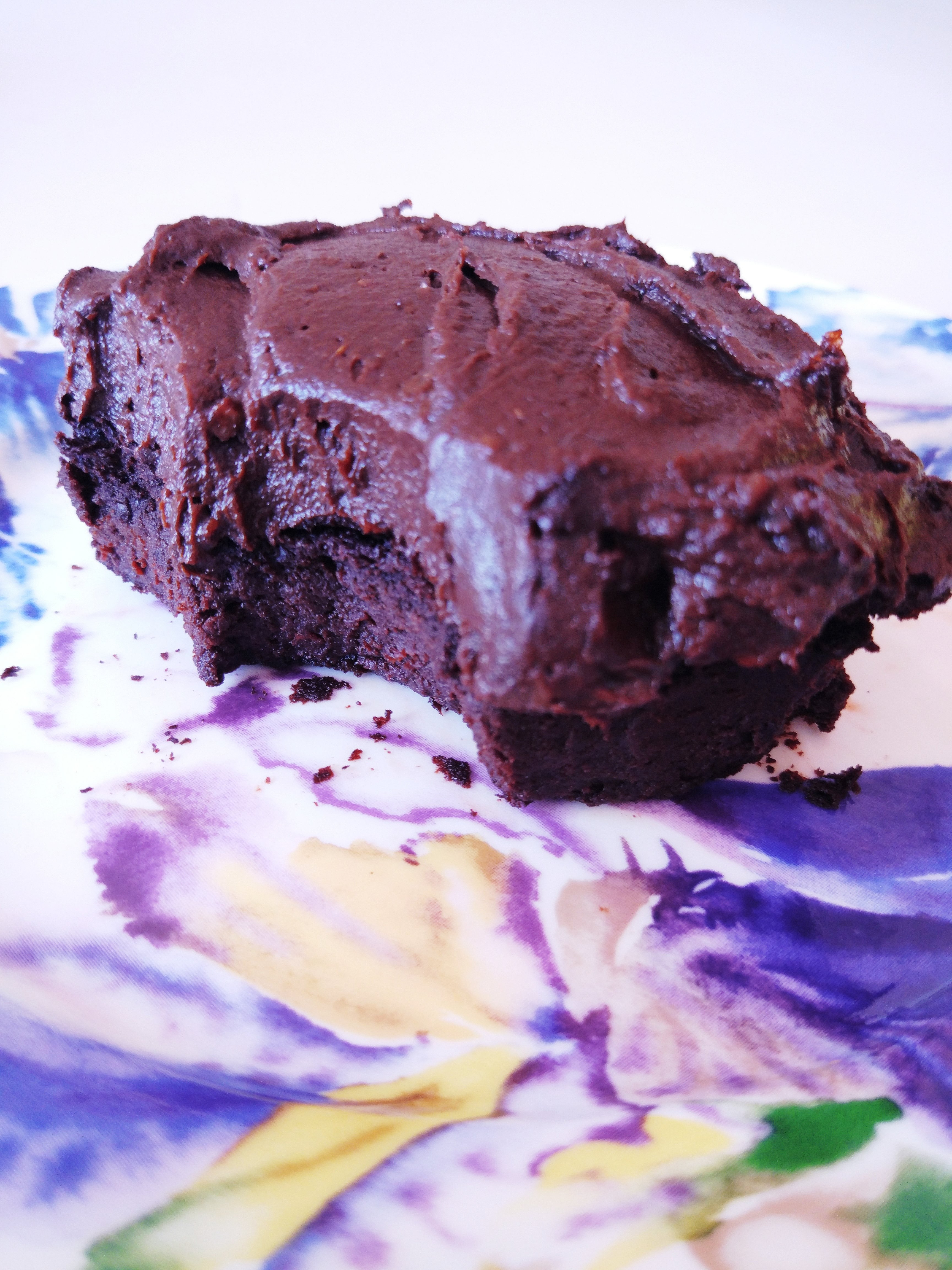 Sugar Free Fudgy Brownies with Frosting